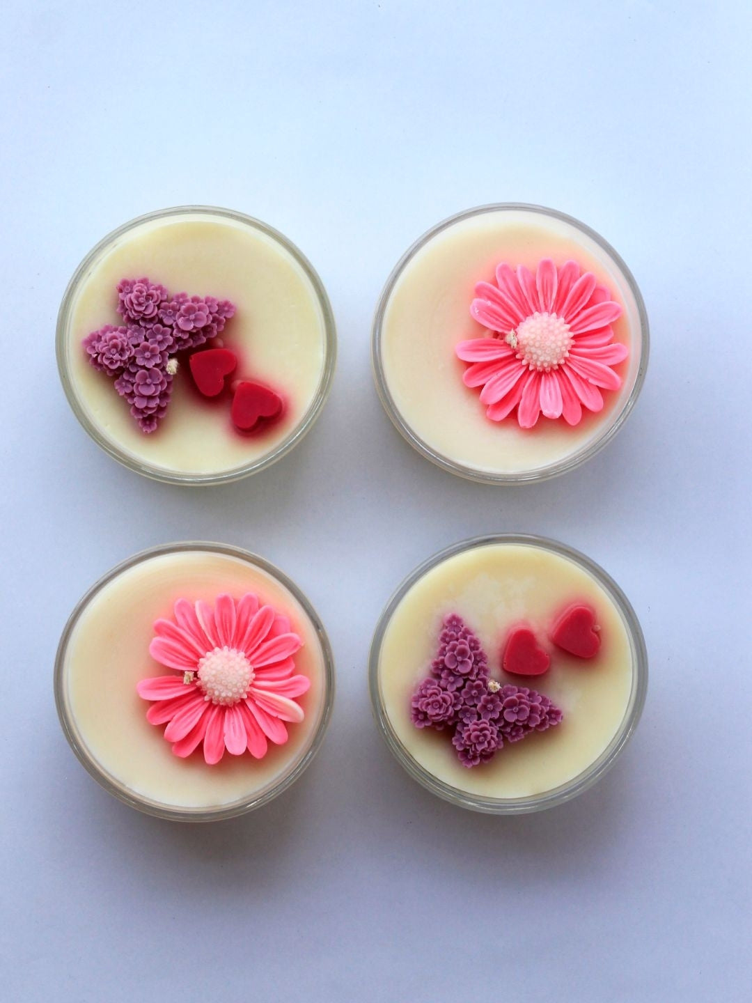 Sweet Innocence Scented Candle Gift Box | Floral & Fruity | Set of 4