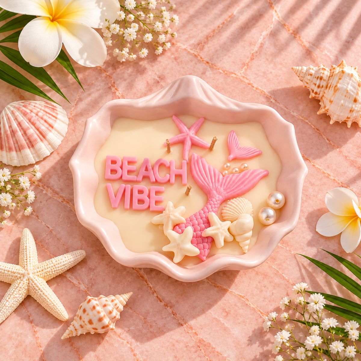 Velvetine Soirée Fresh and Coastal Scented Candle jar