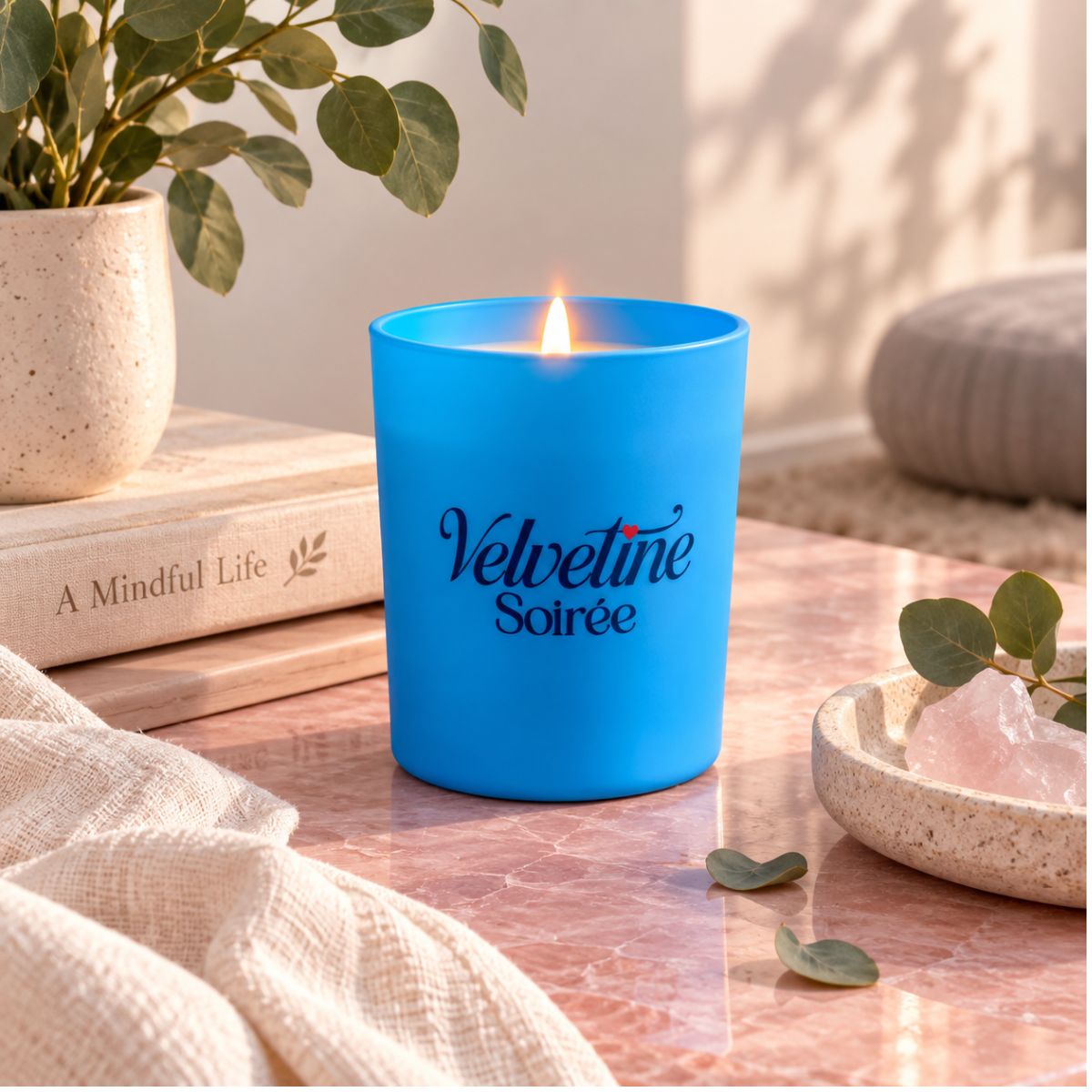 Velvetine Soirée Mindfulness Candle Jar