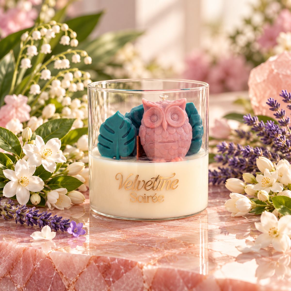 Velvetine Soirée Musk Scented Candle