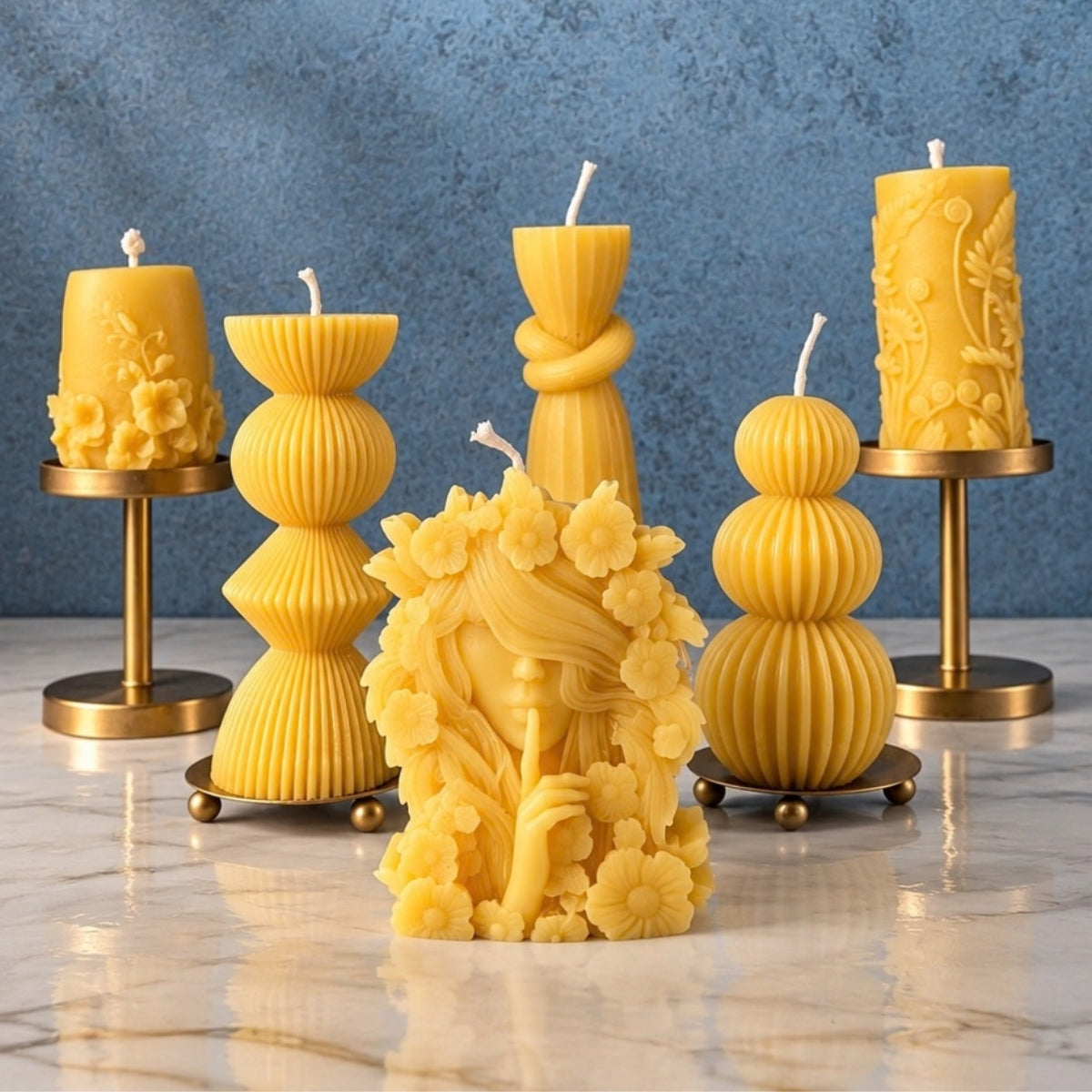Velvetine Soirée Beeswax Candle Collection