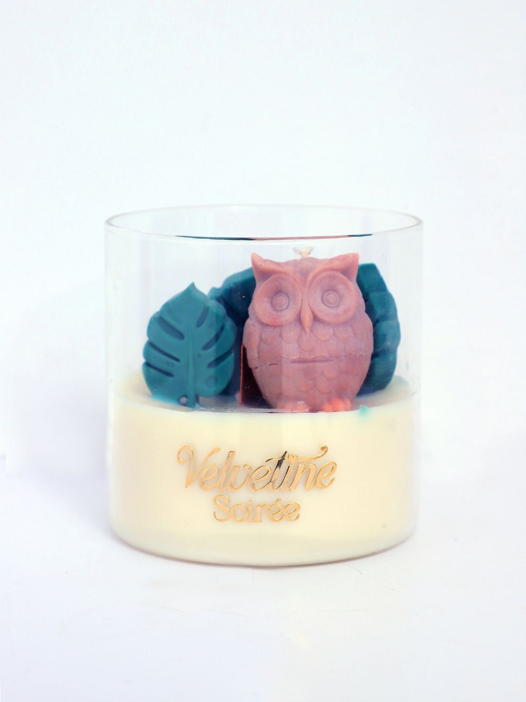Vibe Coded Scented Candle | Cherry Rose & Vanilla  Scent | 340g | S-Shaped Wooden Wick