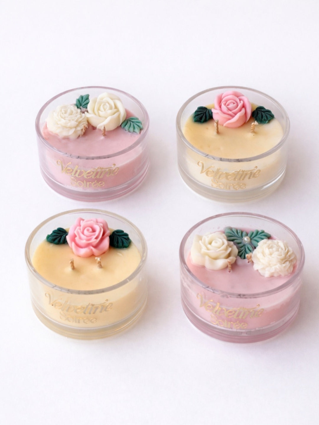 hand-poured coconut wax candles