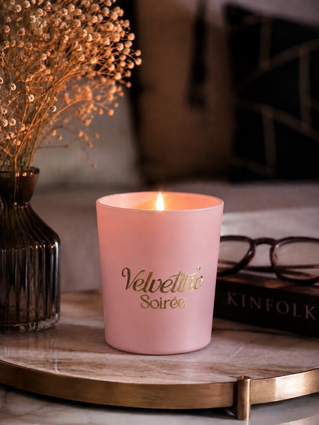 Rendez-Vous Scented Candle | Musk, Jasmine, Magnolia Scent | 150g | 30 Hour Clean Burn
