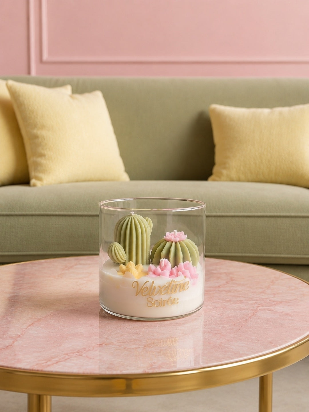 Aromatic Oasis Patchouli Scented Candle Jar 