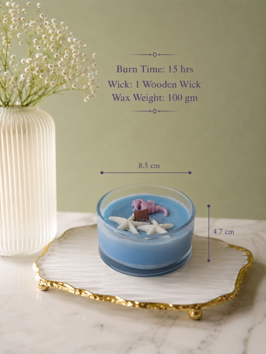 Marine FragrancemMust patchouli Candle