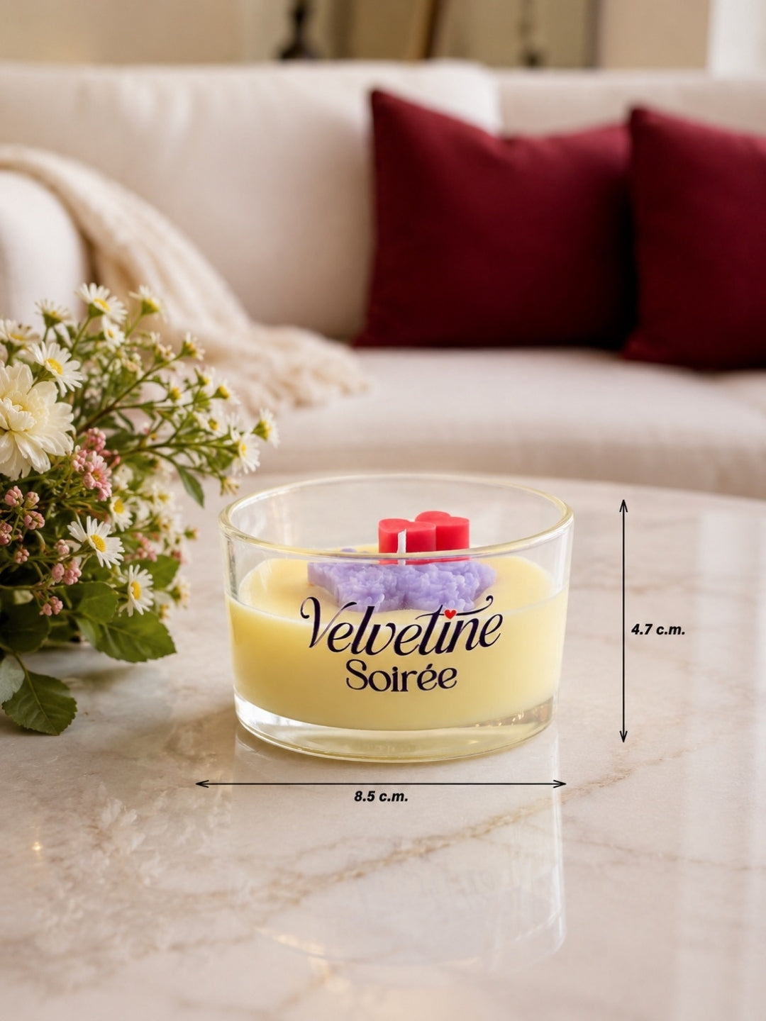 Sweet Innocence Jar Candle Measurement